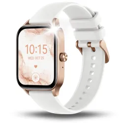 Smartwatch Zegarek Damski Angelo I126 złoty Rozmowy Powiadomienia Menu PL Dla Kobiety
