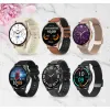 Smartwatch Damski Zegarek Angelo AG30 złoty Rozmowy Ciśnienie EKG HRV Tętno Menu PL