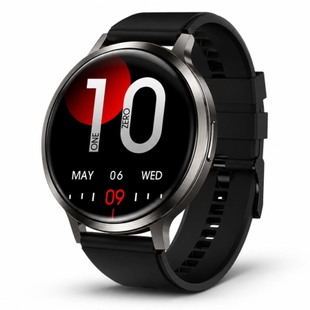 Smartwatch Damski Angelo DM90 czarny AMOLED Rozmowy Sport Zdrowie Menu PL