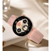 Smartwatch Zegarek Damski Kardio EKG Ciśnienie Rozmowy Cyrkonie Menu PL