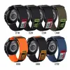 PASEK NYLONOWY WE WZORY (22mm) DO GARMIN FENIX 5 6 7 8 E PRO SOLAR INSTINCT EPIX QUCIKFIT