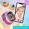 Smartwatch Dla Dziecka Angelo AW56 czarny GPS 4G Rozmowy Etui SIM Aparat Telefon Gry Menu PL