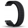 Pasek Nylonowy czarny (22mm) Do Garmin Fenix 5 6 7 8 E Pro Solar Instinct Epix QuickFit