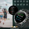 Smartwatch Wodoodporny Zegarek Męski Angelo AK95 Czarny Menu PL Rozmowy Ciśnienie Smart Watch