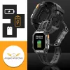 Smartwatch Męski Militarny Angelo AX1 czarny Wodoodporny Rozmowy AMOLED 1000mAh Menu PL