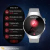 Smartwatch Męski Zegarek Angelo AT116 srebrny Rozmowy Ciśnienie EKG AMOLED Puls Menu PL