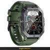 Smartwatch Męski Angelo AC28 czarny Militarny Wodoodporny Rozmowy AMOLED Menu PL