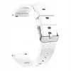 UNIWERSALNY BIAŁY PASEK SILIKONOWY DO SMARTWATCHA ZEGARKA + TELESKOPY 18MM