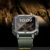 Smartwatch Męski Angelo AC28 czarny Militarny Wodoodporny Rozmowy AMOLED Menu PL