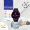 Smartwatch Damski Angelo DM90 czarny AMOLED Rozmowy Sport Zdrowie Menu PL