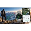 SMARTWATCH MĘSKI GPS AMOLED MAPY OFFLINE WODOODPORNY 5ATM ROZMOWY LATARKA