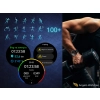 SMARTWATCH MĘSKI SPORTOWY LATARKA ROZMOWY MOCNA BATERIA MILITARNY ZEGAREK