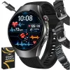 Smartwatch Męski Zegarek Angelo AT116 czarny Rozmowy Ciśnienie EKG AMOLED Puls Menu PL