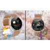 Smartwatch Damski Zegarek AMOLED Menu PL 3D Rozmowy Tlen Ciśnienie Kroki