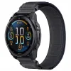 Pasek Nylonowy czarno-granatowy (22mm) Do Garmin Fenix 5 6 7 8 E Pro Solar Instinct Epix QuickFit