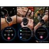 SMARTWATCH MĘSKI SPORTOWY LATARKA ROZMOWY MOCNA BATERIA MILITARNY ZEGAREK