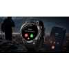 SMARTWATCH MĘSKI GPS WODOODPORNY SMART WATCH ZEGAREK AMOLED TRASY MAPY