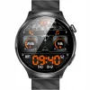 Smartwatch Kardiowatch Zegarek Angelo AT600 czarny Pomiar Cukru HRV BMI Rozmowy Menu PL