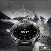 Smartwatch Wodoodporny Zegarek Męski Angelo AK91 srebrny Menu PL Rozmowy Ciśnienie