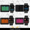 Smartwatch Męski Zegarek Kardiowatch Angelo AT810 czarny EKG Rozmowy Menu PL Laseroterapia