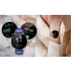 Smartwatch Damski Zegarek AMOLED Menu PL 3D Rozmowy Tlen Ciśnienie Kroki