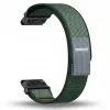 Pasek Nylonowy Zielono-Pomarańczowy (26mm) Do Garmin Fenix 3 5X 6X Pro 7X Pro 8 51mm Sapphire AMOLED