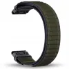 Pasek Nylonowy zielony (22mm) Do Garmin Fenix 5 6 7 8 E Pro Solar Instinct Epix QuickFit