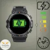 Smartwatch Męski Angelo AK56 PRO czarny Sportowy Militarny Wodoodporny Puls Mocna Bateria Sport Menu PL