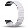 Pasek Nylonowy biały (22mm) Do Garmin Fenix 5 6 7 8 E Pro Solar Instinct Epix QuickFit