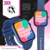 Smartwatch Zegarek Damski Angelo AQX7 PRO złoty Rozmowy SMS Sport Zdrowie Menu PL 4 Paski