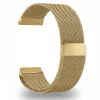 UNIWERSALNA ZŁOTA BRANSOLETA MESH DO ZEGARKA SMARTWATCHA 18 mm + TELESKOPY