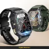 Smartwatch Męski Angelo AC28 czarny Militarny Wodoodporny Rozmowy AMOLED Menu PL