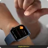 Smartwatch Dla Seniora Angelo AT587 czarny Zegarek Kardiowatch Rozmowy EKG HRV 5 Pasków Menu PL