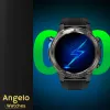 Smartwatch Zegarek Męski Angelo ADM56 czarny GPS Wodoodporny Rozmowy Sport IP69 Menu PL