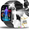 Smartwatch Męski Zegarek Kardiowatch Angelo AT810 czarny EKG Rozmowy Menu PL Laseroterapia