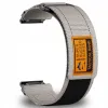 PASEK NYLONOWY SZARY (26mm) DO GARMIN FENIX 3 5X 6X PRO 7X PRO 8 51mm SAPPHIRE AMOLED