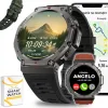 Smartwatch Męski Zegarek Angelo DM58 czarny GPS Zdrowie Rozmowy Sport Menu PL