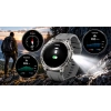 SMARTWATCH MĘSKI GPS AMOLED MAPY OFFLINE WODOODPORNY 5ATM ROZMOWY LATARKA