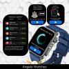 Smartwatch Męski Zegarek Kardiowatch Angelo AT810 czarny EKG Rozmowy Menu PL Laseroterapia