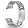 TYTANOWA BRANSOLETA SREBRNA (26mm) DO GARMIN FENIX 5X 6X PRO 7X PRO 8 51mm SOLAR QUICKFIT