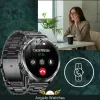 Smartwatch Wodoodporny Zegarek Męski Angelo AK95 Czarny Menu PL Rozmowy Ciśnienie Smart Watch