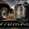 Smartwatch Męski Angelo AC28 czarny Militarny Wodoodporny Rozmowy AMOLED Menu PL