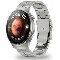 PASEK BRANSOLETA DO ZEGARKA SMARTWATCHA TYTANOWA 20mm + TELESKOPY