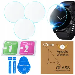 3x SZKŁO HARTOWANE NA EKRAN SMARTWATCH ZEGAREK 37mm