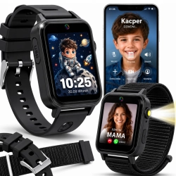 Smartwatch Dla Dziecka Angelo A8S czarny Karta SIM Rozmowy Aparat Gry Wideo Smartwatch Dla Dziecka Angelo A8S czarny Karta SIM Rozmowy Aparat Gry Wideo