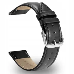 UNIWERSALNY SKÓRZANY PASEK DO ZEGARKA SMARTWATCHA 22MM TELESKOPY|PREMIUM