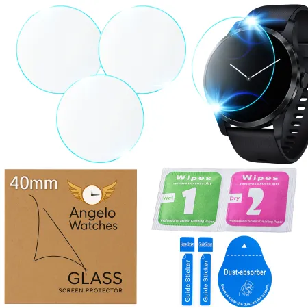 3x SZKŁO HARTOWANE NA EKRAN SMARTWATCH ZEGAREK 40mm