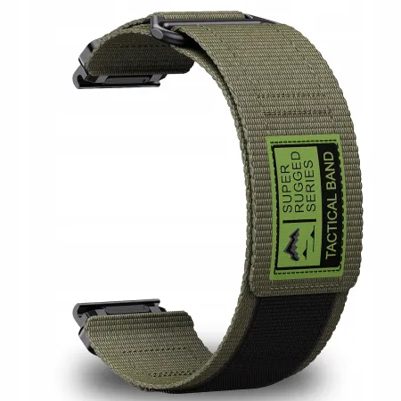PASEK NYLONOWY GRANATOWY (26mm) DO GARMIN FENIX 3 5X 6X PRO 7X PRO 8 51mm SAPPHIRE AMOLED