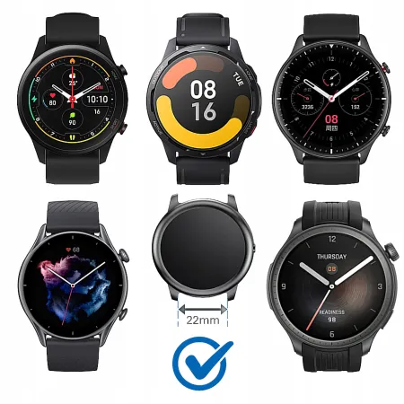 PASEK DO XIAOMI MI WATCH S1 S2 S3 S4 AMAZFIT GTR 47mm 2 2e 3 4 PRO REDMI 5