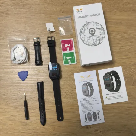 Smartwatch Dla Seniora Zegarek 4G Fnkcja SOS GPS Rozmowy Lokalizator IPX8